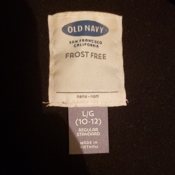 OLD NAVY Girls Winter Vest - Picture 3 of 3